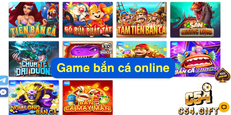 Khám phá tổng quan phiên bản game bắn cá online tại C54 