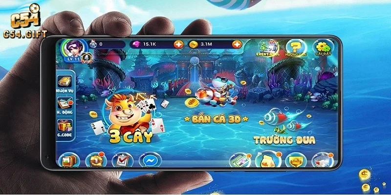 Sự hấp dẫn của game bắn cá casino C54