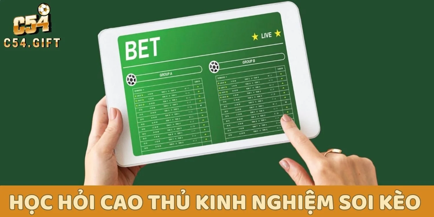 Học hỏi cao thủ kinh nghiệm soi kèo châu Á